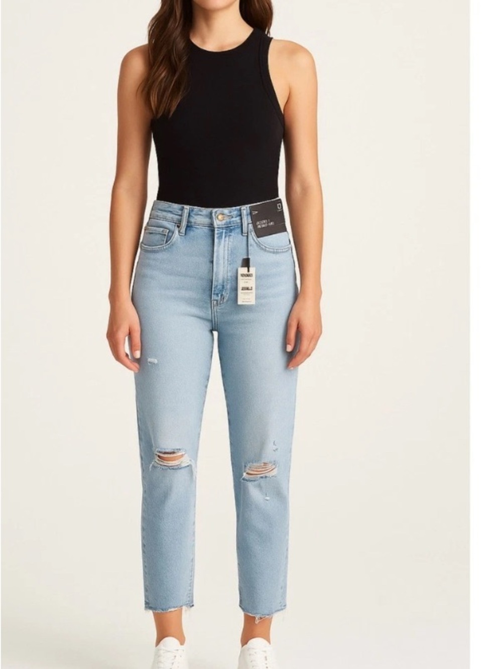 NEW Express Mom Jeans Super High Rise Curvy Womens Size 2